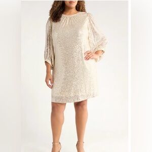 Julia Jordan Sequined Sheath Dress With Tag